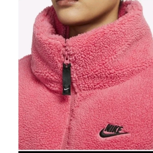 Nike Sherpa Puffer Jacket Women's Size 1X.  DM9260-622 Therma Fit Down Fill - Picture 6 of 6